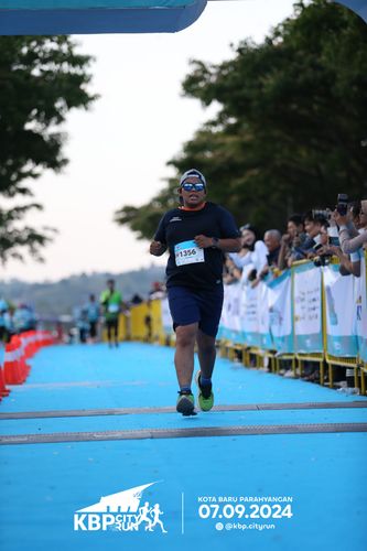 Race photo from KBP City Run 2024