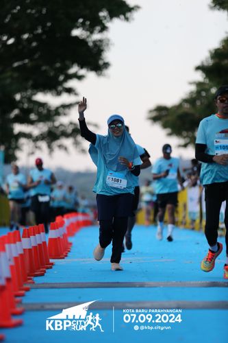 Race photo from KBP City Run 2024