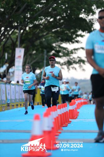 Race photo from KBP City Run 2024