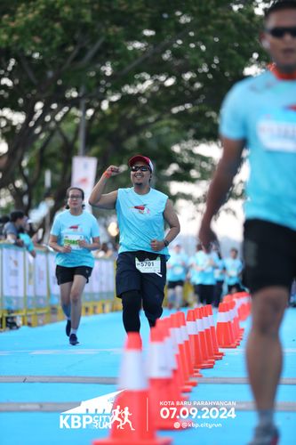 Race photo from KBP City Run 2024
