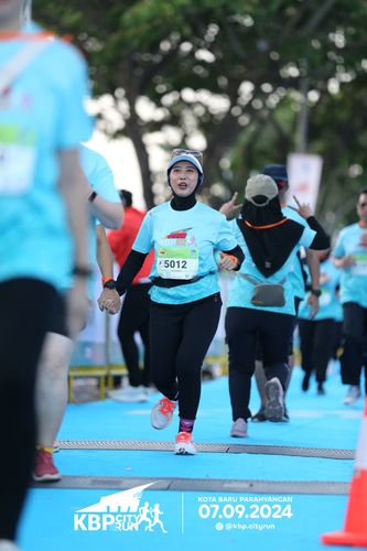 Race photo from KBP City Run 2024