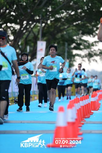 Race photo from KBP City Run 2024