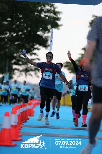 Race photo from KBP City Run 2024