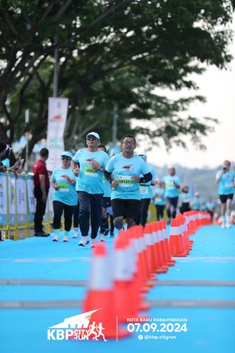 Race photo from KBP City Run 2024