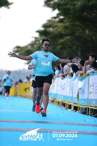 Race photo from KBP City Run 2024
