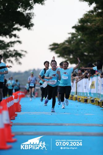 Race photo from KBP City Run 2024