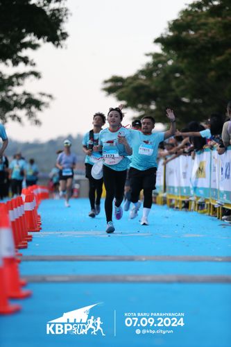 Race photo from KBP City Run 2024
