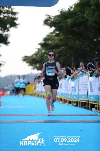 Race photo from KBP City Run 2024