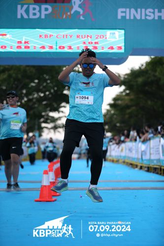 Race photo from KBP City Run 2024