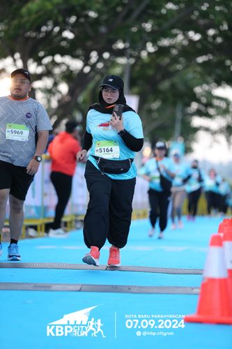 Race photo from KBP City Run 2024
