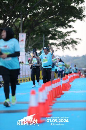 Race photo from KBP City Run 2024
