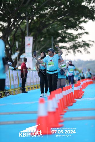 Race photo from KBP City Run 2024