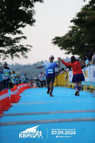Race photo from KBP City Run 2024