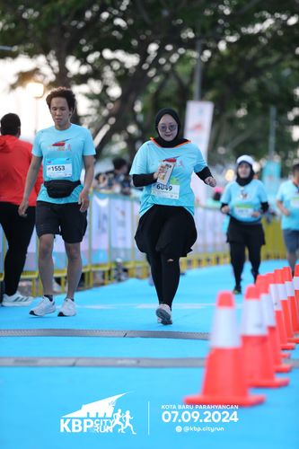 Race photo from KBP City Run 2024