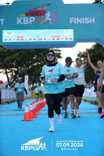 Race photo from KBP City Run 2024