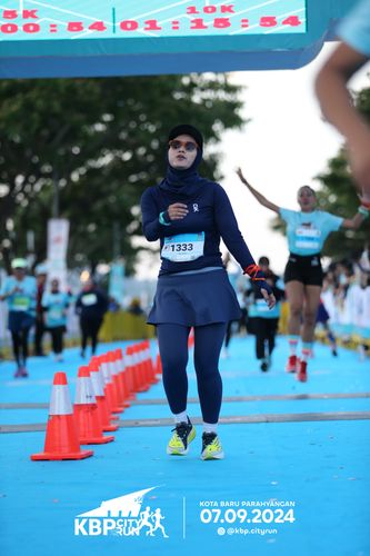 Race photo from KBP City Run 2024