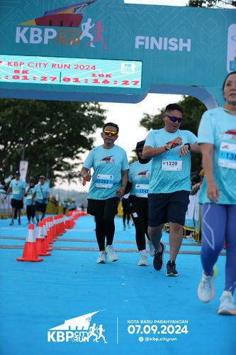Race photo from KBP City Run 2024