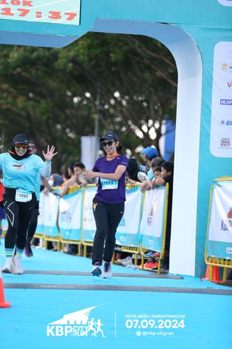 Race photo from KBP City Run 2024