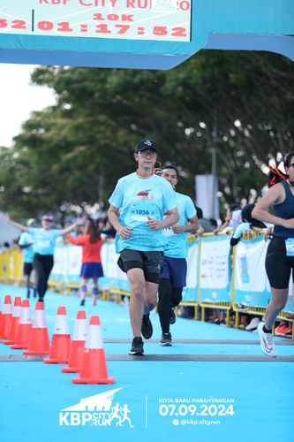 Race photo from KBP City Run 2024