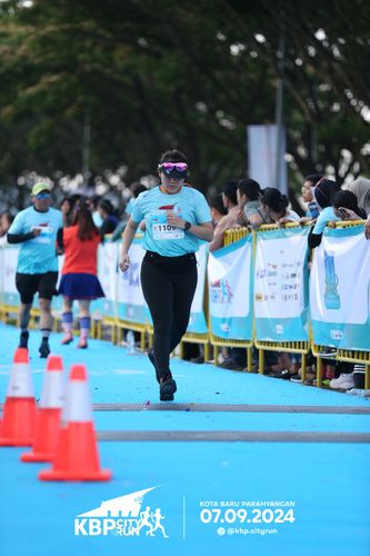 Race photo from KBP City Run 2024