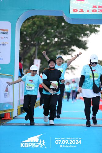 Race photo from KBP City Run 2024