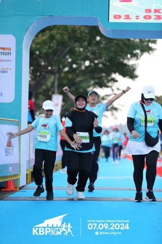 Race photo from KBP City Run 2024