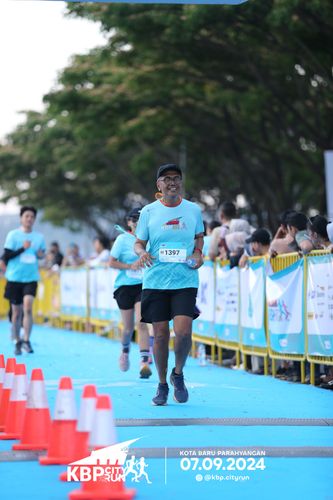 Race photo from KBP City Run 2024