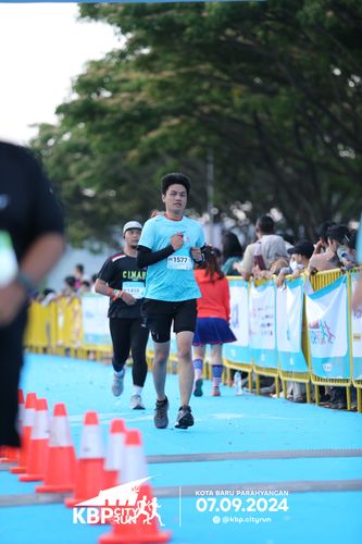 Race photo from KBP City Run 2024