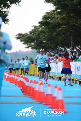 Race photo from KBP City Run 2024