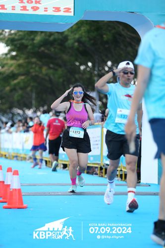 Race photo from KBP City Run 2024