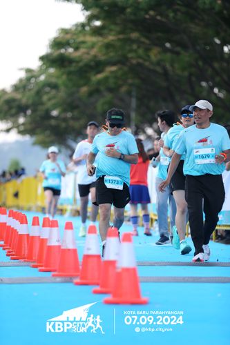 Race photo from KBP City Run 2024