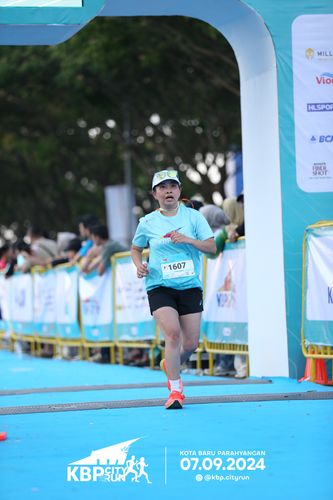 Race photo from KBP City Run 2024