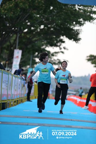 Race photo from KBP City Run 2024