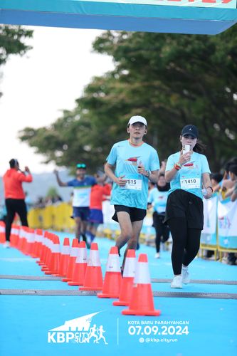 Race photo from KBP City Run 2024