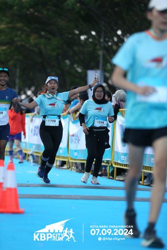 Race photo from KBP City Run 2024