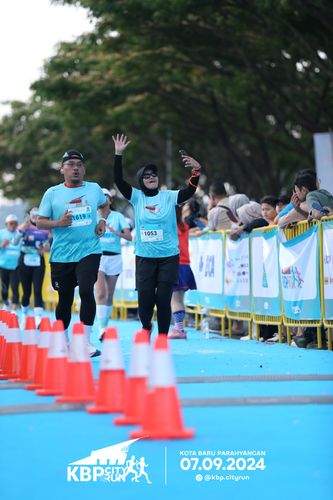 Race photo from KBP City Run 2024