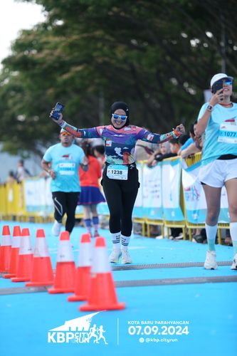 Race photo from KBP City Run 2024
