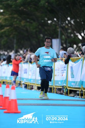 Race photo from KBP City Run 2024