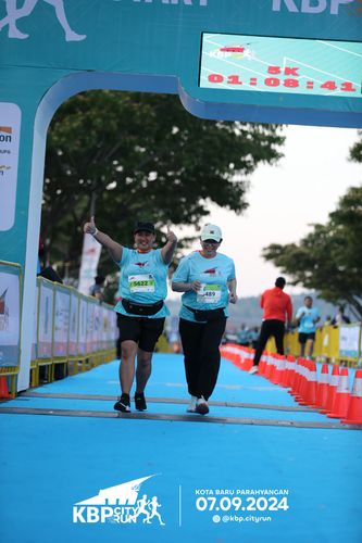 Race photo from KBP City Run 2024