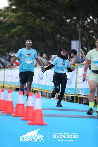 Race photo from KBP City Run 2024
