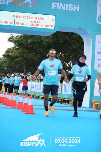 Race photo from KBP City Run 2024