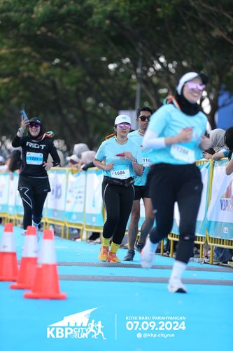 Race photo from KBP City Run 2024