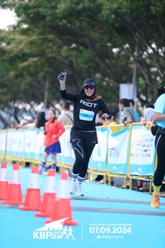 Race photo from KBP City Run 2024