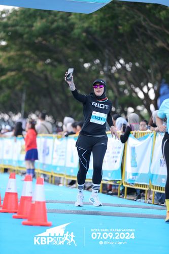 Race photo from KBP City Run 2024