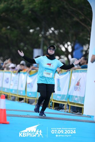Race photo from KBP City Run 2024