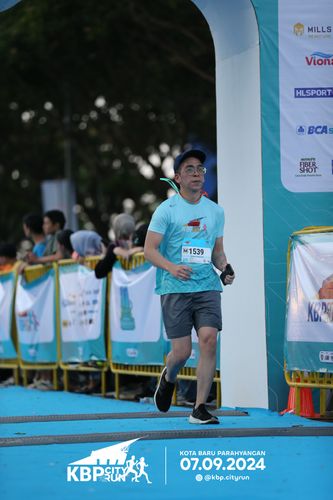 Race photo from KBP City Run 2024