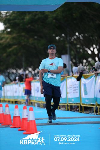 Race photo from KBP City Run 2024
