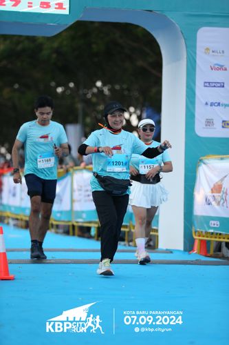 Race photo from KBP City Run 2024