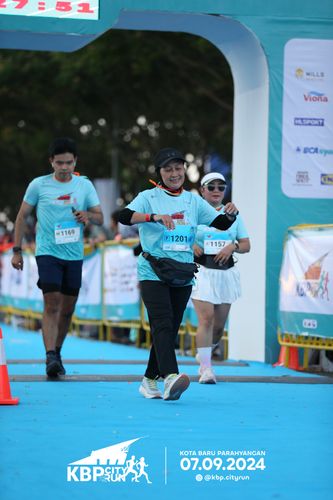 Race photo from KBP City Run 2024