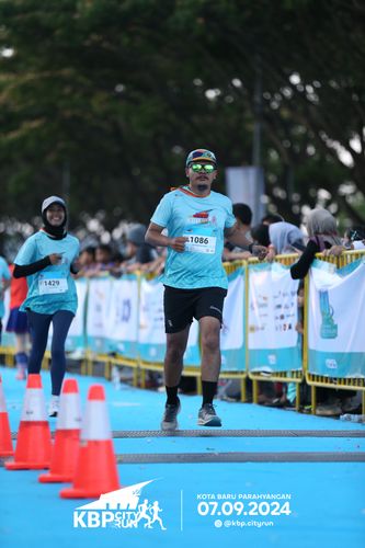 Race photo from KBP City Run 2024